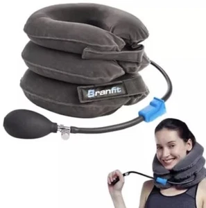Cervical Neck Traction Device Pro - Neck Brace Adjustable Neck Support and Neck - Picture 1 of 2