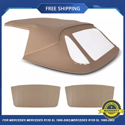 Convertible Soft Top for Mercedes-Benz R129 SL320 SL500 SL600 300SL 500SL 600SL - Image 1 of 4