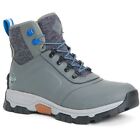 Muck Boots Apex Lace Up Grey Rubber/neoprene Male Textile/weather Wellingtons