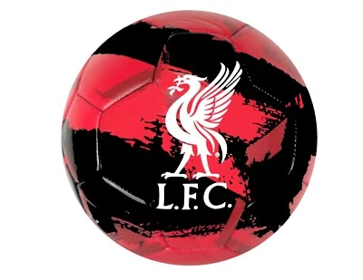 Official Icon Sports Liverpool FC Soccer Ball Size 4 - Licensed Red & Black
