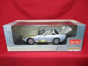 1:18 Scale 2004 TVR Tuscan Mk2 Spectra Flair Silver Sun Star Diecast Model Car - Picture 1 of 4