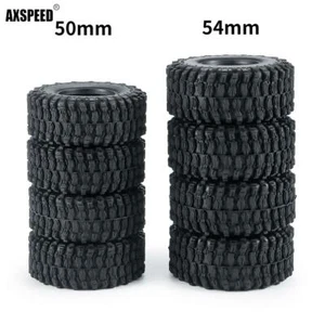 AXSPEED 4x Rubber Reifen 20/23mm für 1/24 RC Axial SCX24 90081 00001/2 Crawler - Picture 1 of 14