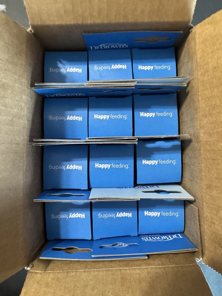 Pezón anticólicos Dr. Brown's Natural Flow nivel 2 mediano 3m+ 12 cajas de 6 (72) Foto 1 de 3