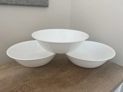 Juego de 3 cuencos para servir Corelle Winter Frost blancos Foto 1 de 4