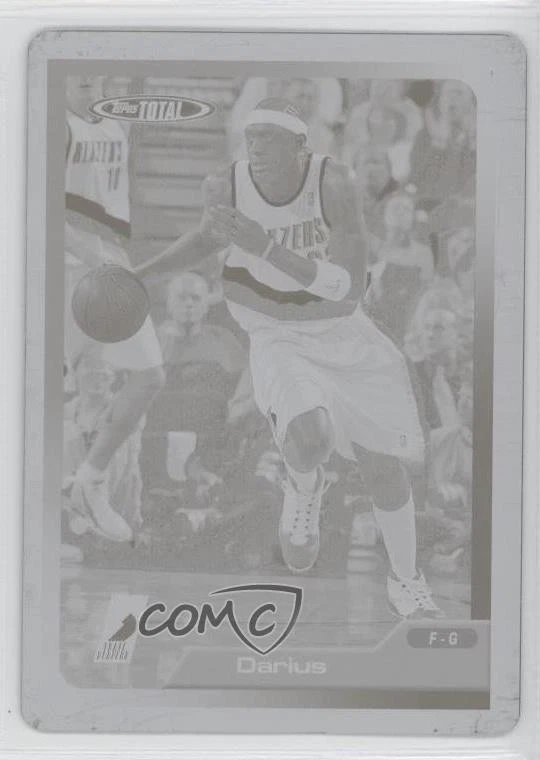 2005-06 Topps Total Printing Plate Magenta Front 1/1 Darius Miles #125 3c7 - Image 1 of 3
