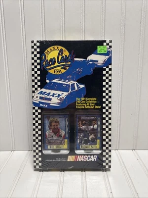 1991 MAXX Race Cards - NASCAR - Complete 240 Card Set - Vintage -Factory Sealed* - Image 1 of 4
