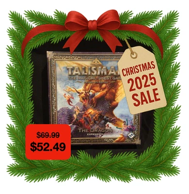 25% OFF SALE! FFG Talisman Rev 4th Edition Game THE DRAGON Expansion - Image 1 of 4