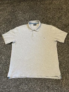 Paul Smith Herren Poloshirt XL Grau Freizeit Terrasse Mod Liam PS Gestreift Zebra - Bild 1 von 14