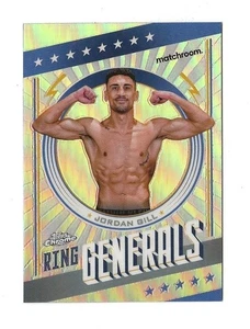 2024 Topps Chrome Boxing Jordan Gill Ring Generals Refractor #RG-9 - Bild 1 von 2