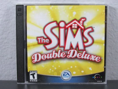 The Sims: Double Deluxe (PC, 2003) Jewel Case (CIB) - Image 1 of 3