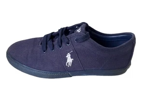 POLO by RALPH LAUREN .. Navy Canvas Pumps Sz 7 .. Exc.Cond. - Picture 1 of 7