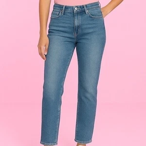 Aeropostale Aero Athletic Slim Jeans Damen Gr. 29/30 Light Wash Denim Freizeit - Bild 1 von 7