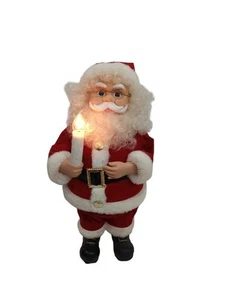 Vintage Telco Motion-Ettes von Weihnachten animierte Santa Skulptur 19" - Bild 1 von 4