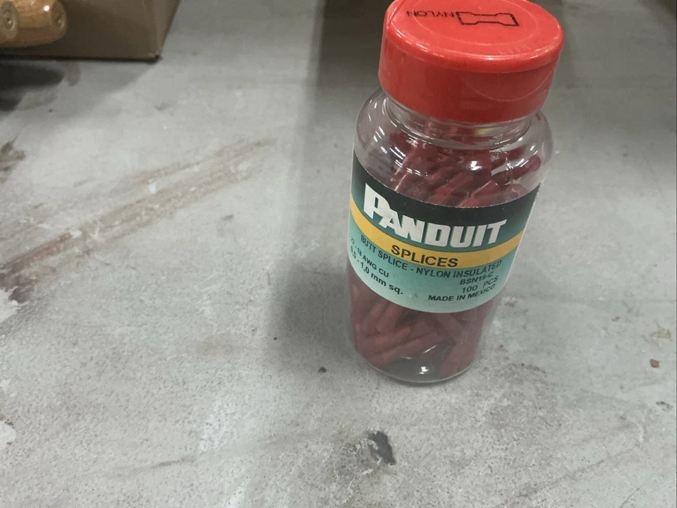 Panduit BSN18C Butt Splice Nylon Insulated