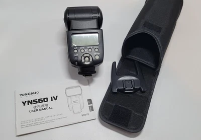 Yongnuo YN560-IV Speedlite Wireless Camera Flash for Canon/Nikon/Sony/Pentax etc - Image 1 of 4