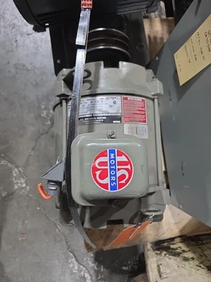 US Motors 7.5 Hp 213T Frame 1740 Rpm 3 Phase 208 230 460 B-035A - Image 1 of 4