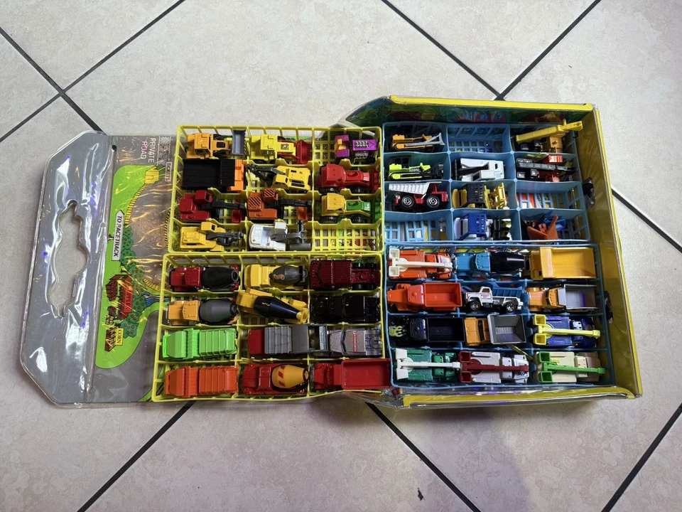 Vtg Matchbox Diecast Car Truck Tractor Construction City Vehicle LOT of 43 Cars - Image 1 of 4