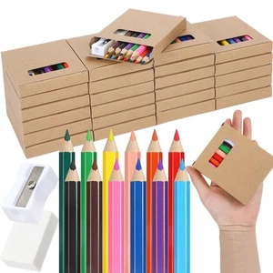 288 Pcs / 24 Boxes Mini Drawing Class Colored Pencils Bulk for Kid 3.5 Inch B... - Picture 1 of 6