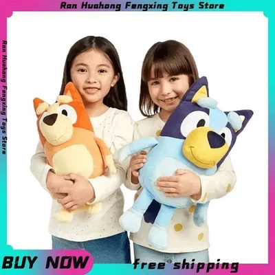 Bluey & Bingo Plush Toys 17/28cm Soft Cartoon Dog Stuffed Animal Kids Gift