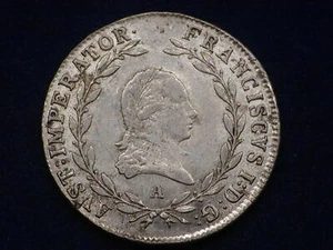 20 Kreuzer 1811 A Wien Franz -  Silber Österreich - Austria Erhaltung W/22/79 - Picture 1 of 2