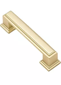Alzassbg 15 Stück Zink Schrank Schublade Griff Ziehen 3 Zoll 76 mm Mitte Matt Gold - Bild 1 von 8