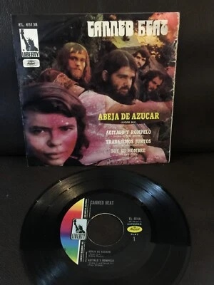 CANNED HEAT Sugar Bee +3 1970 MEXICO 7" EP Blues Rock Psych - Image 1 of 4