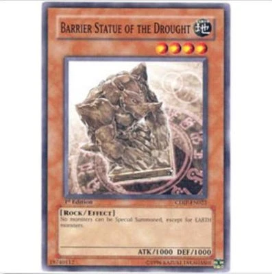 CDIP EN022 1ST ED 1X BARRIER STATUE OF THE DROUGHT COMMON CARD - Image 1 of 2
