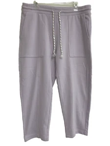 Women's Free Assembly Patch Pocket Sweatpants, Purple, Large - Picture 1 of 5