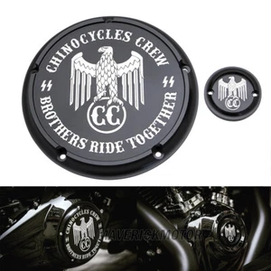 Cubierta de embrague de distribución de motor Derby para Harley Road Tri Glide Ultra Fatbob Breakout - Imagen 1 de 8