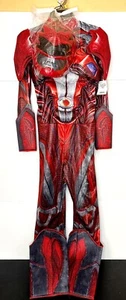Disguise Power Rangers Deluxe Red Costume Boys Large 10-12 Halloween Cosplay NWT - Picture 1 of 7