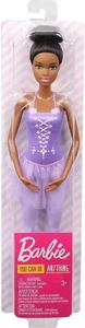 Ballerina BARBIE Doll in Purple Tutu w Black Hair, Ballet Arms & Point Shoes NEW - Picture 1 of 9