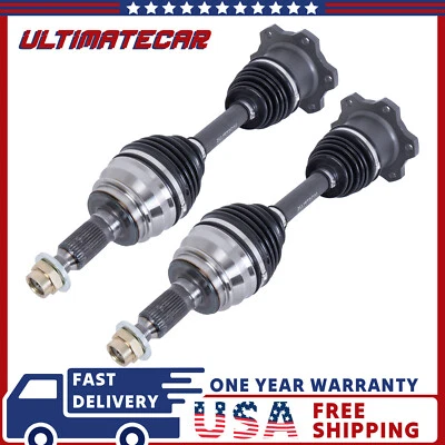 Ejes de eje CV delanteros 4x4 para Chevy GMC Cadillac Silverado Suburban Tahoe Yukon Foto 1 de 4