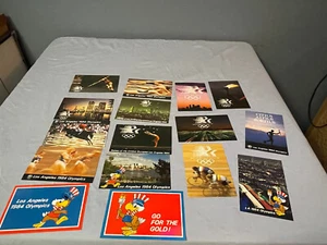 Juego de postales coleccionables vintage de 11x de los Juegos Olímpicos de Los Ángeles 1984 - Imagen 1 de 6