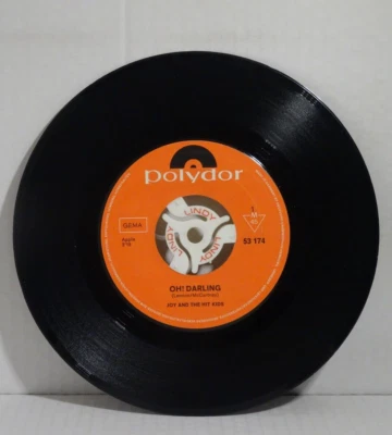 JOY and the HIT KIDS - Oh! Darling (Beatles CV)👉 7" Single Polydor 1969 - Bild 1 von 2