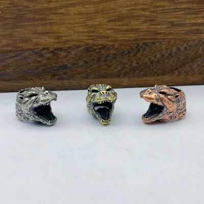 Godzilla Monster Cuentas de Latón Cordón de Paracaídas Cuchillo Cordón Colgante Hágalo Usted Mismo Accesorios Foto 1 de 4