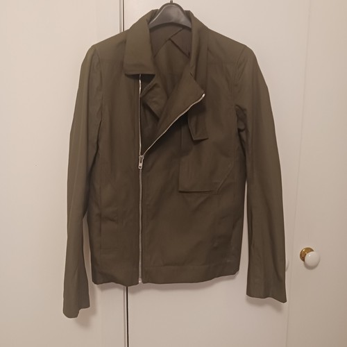 giacca uomo cotone rick owens SS 2016 ottime condizioni IT50 US40