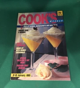 VINTAGE COOKS WOCHENZEITSCHRIFT 9. - 15. FEBRUAR 1985 SIEHE FOTOS - Bild 1 von 2