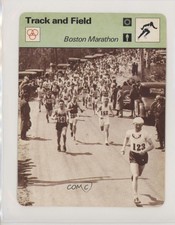 1977-79 Sportscasters Series 08 Lausanne A Boston Marathon #08-13