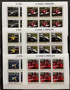 6x Formula / Auto Racing - stamps - Timbres MNH** - AF3 - Picture 1 of 1