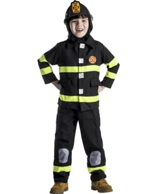 Disfraz de bombero para niñas y niños - Disfraz de bombero por Dress Up America Foto 1 de 4