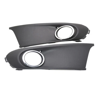 1Pair Front Bumper Fog Light Cover Bezel Trim For Volkswagen POLO SEDAN VENTO - Image 1 of 2