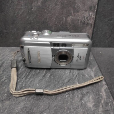 Canon PowerShot S45 4,0 MP Digitalkamera - Metallic silver - Bild 1 von 4