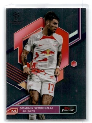 2022-23 Topps Finest UEFA Dominik Szoboszlai #61 Leipzig - Image 1 of 2