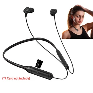 Bluetooth Headsets Neckband Sport Wireless Stereo Earphones Long Battery Life - Picture 1 of 11