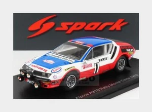 1:43 SPARK Renault Alpine A310 #1 Rally Montecarlo 1976 J.C.Andruet S5497 Model - Picture 1 of 2