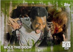 2016 Topps Walking Dead Season 5 Mold Parallel Card #84 Serial # 7/25