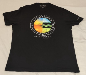 Billabong Surf T-Shirt - XXL - Schwarz - Urlaub, Strand, surfen