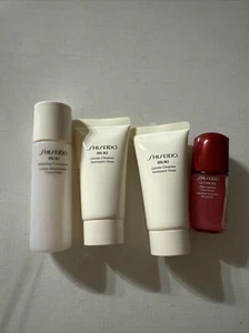 SHISEIDO IBUKI Skincare Makeup 4 Pcs Deluxe Samples Size Travel Set - NEW! - Picture 1 of 7