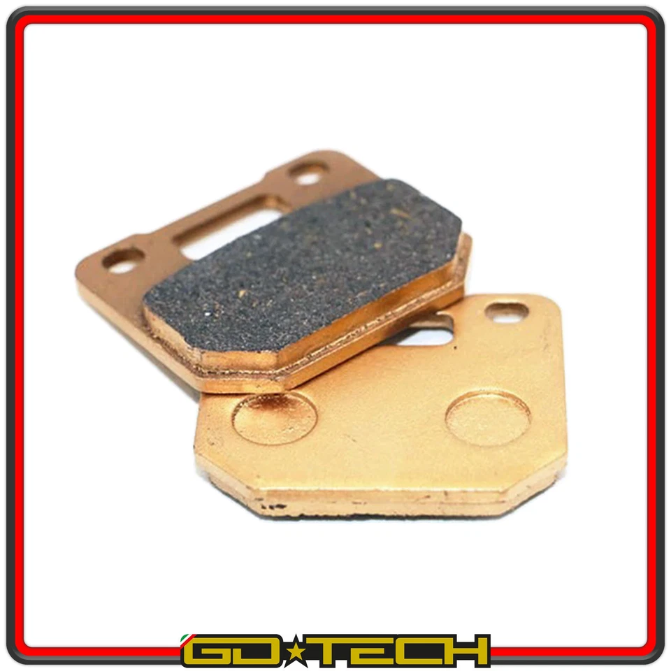 PASTIGLIE FRENO SINTERIZZATE PINZA RADIALE 4 PISTONCINI MOTO SCOOTER UNIVERSALI - Immagine 1 di 4