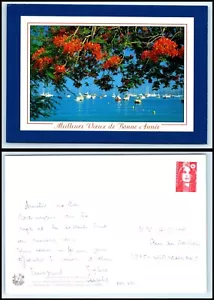 MARTINIQUE Postcard - Meilleurs Voeux de Bonne Annee BA - Picture 1 of 1